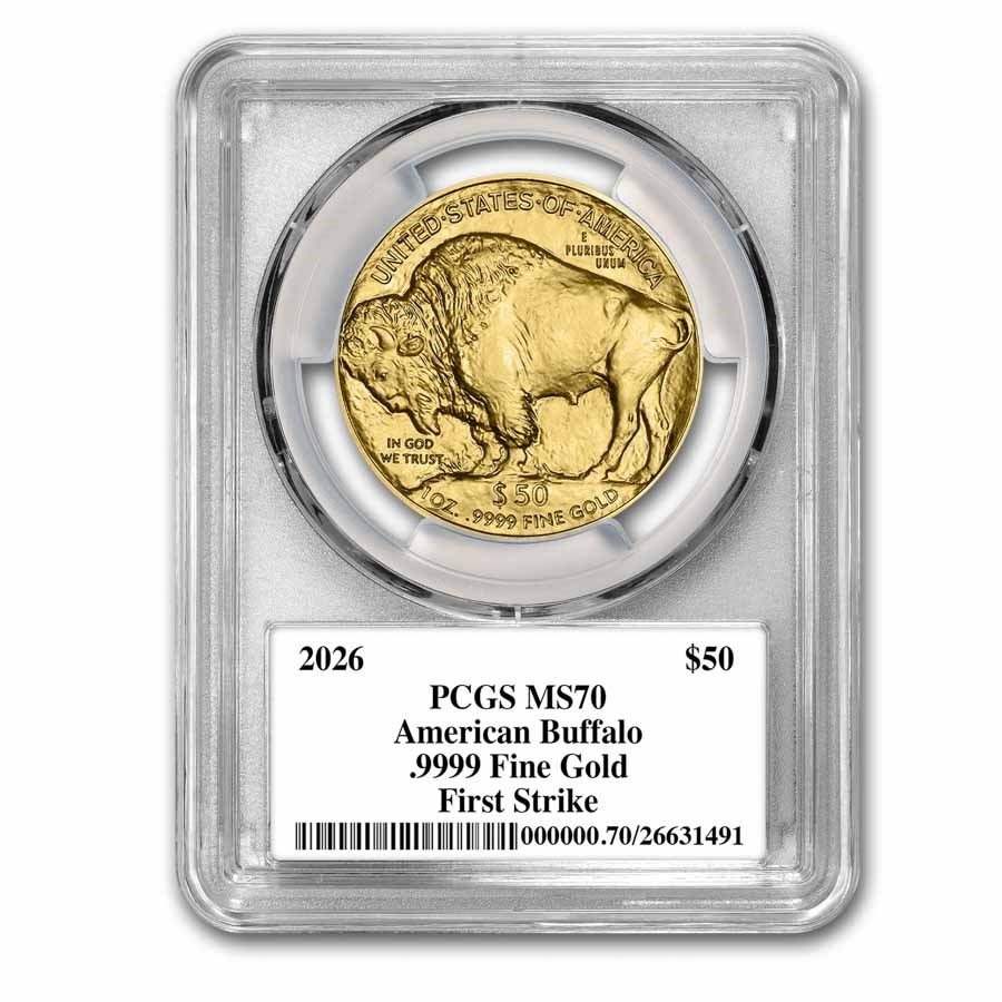 2026 1 oz Gold Buffalo MS-70 PCGS (FS, 250th Anniversary)